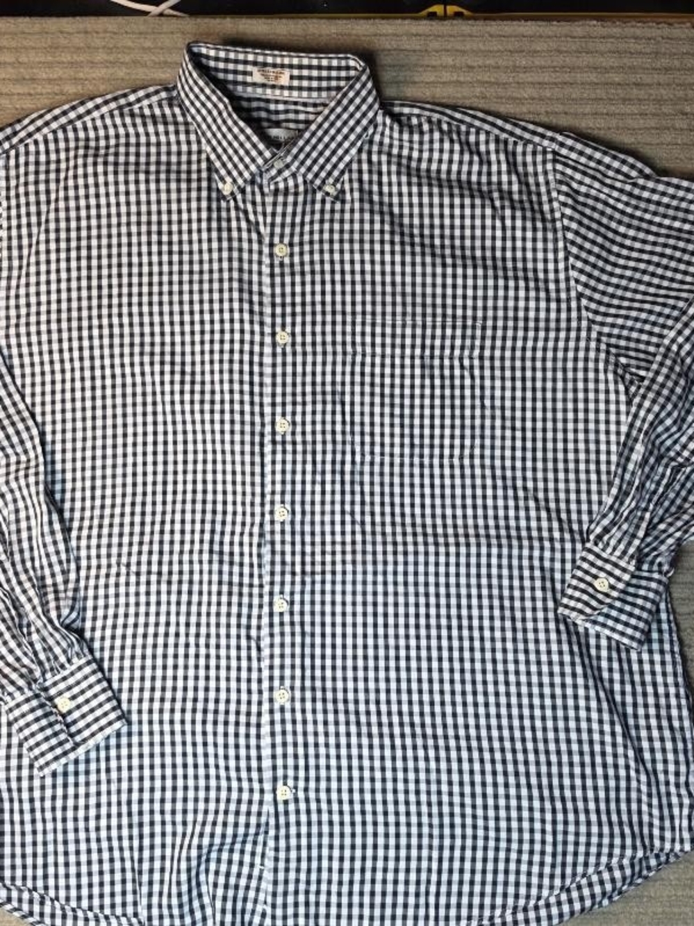 Peter Millar Crown Soft Men's Blue White Button-Down Shirt XXL